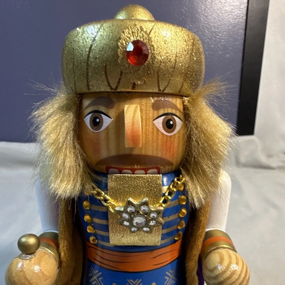 World Market 2013 Turkish Nutcracker Wooden Holiday Decor 14